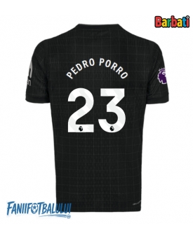 Tottenham Hotspur Pedro Porro #23 Tricou Fotbal Replică 2025-26 Barbati Deplasare